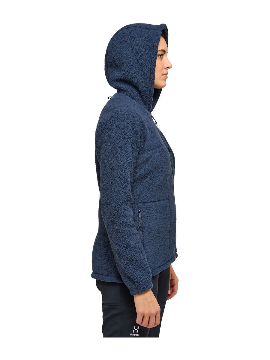 Haglöfs Malung Pile Hood Women, tarn blue - Bild 8