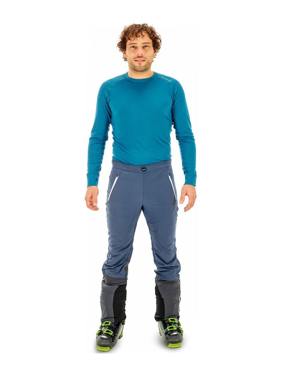 Ortovox Merino Light Skin Tofana Pants Long M, night blue - Bild 2