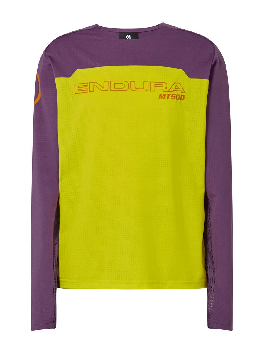 Endura Kinder MT500 Burner Langärmeliges Trikot, end citrus - Bild 1