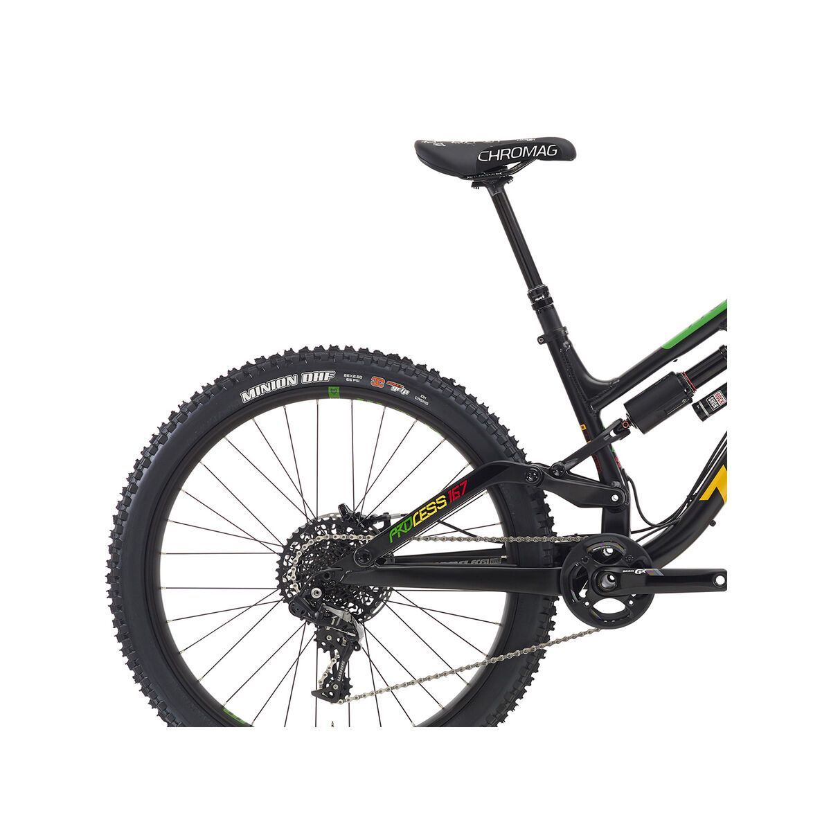 Kona Process 167, matt black w/ gloss green, yellow & red decals - Bild 5