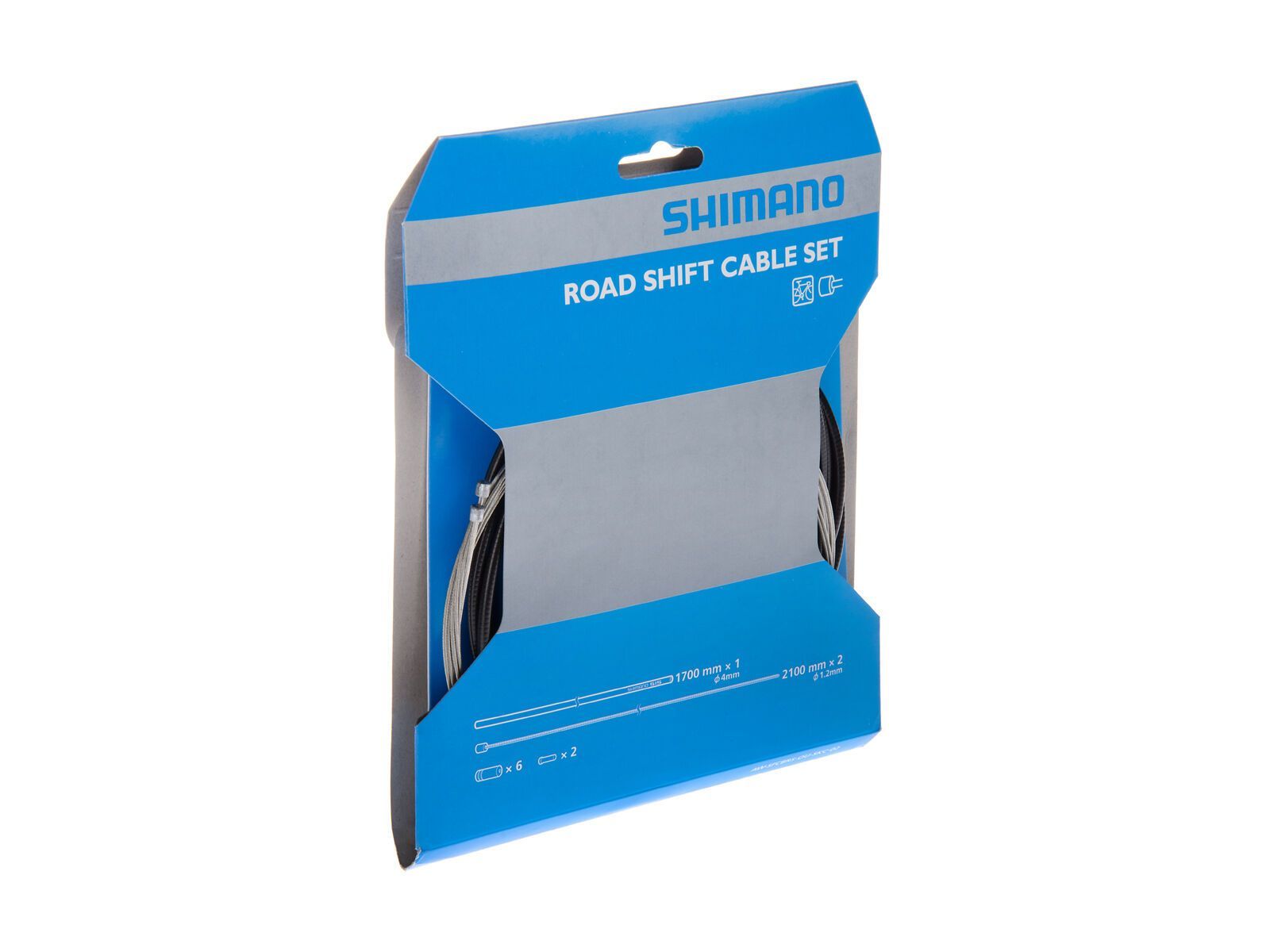 Shimano Schaltzug-Set Road Stahl - 2x 2.100 mm - Bild 1