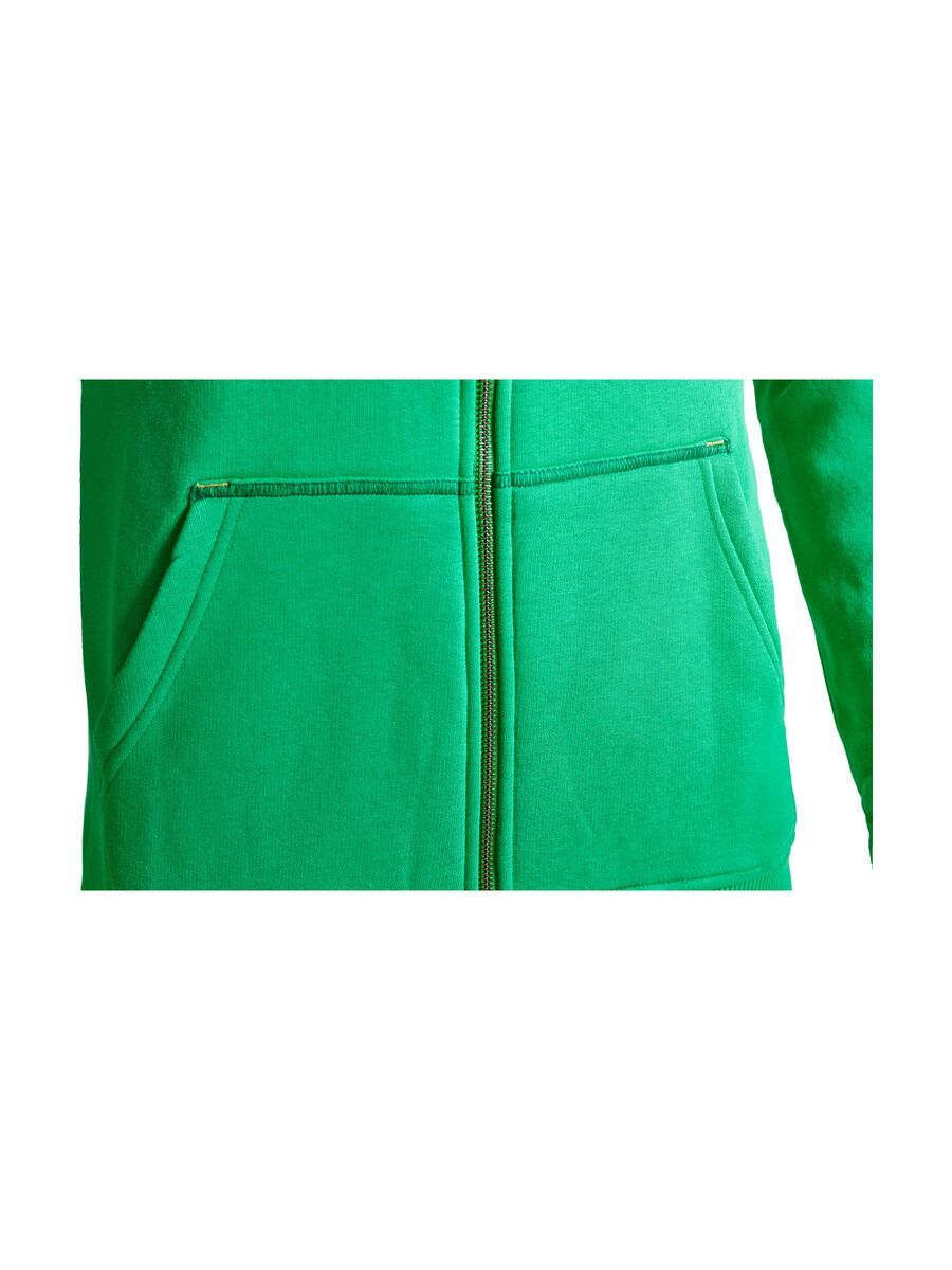 Cube Zip Hoody Diagonal, green - Bild 4