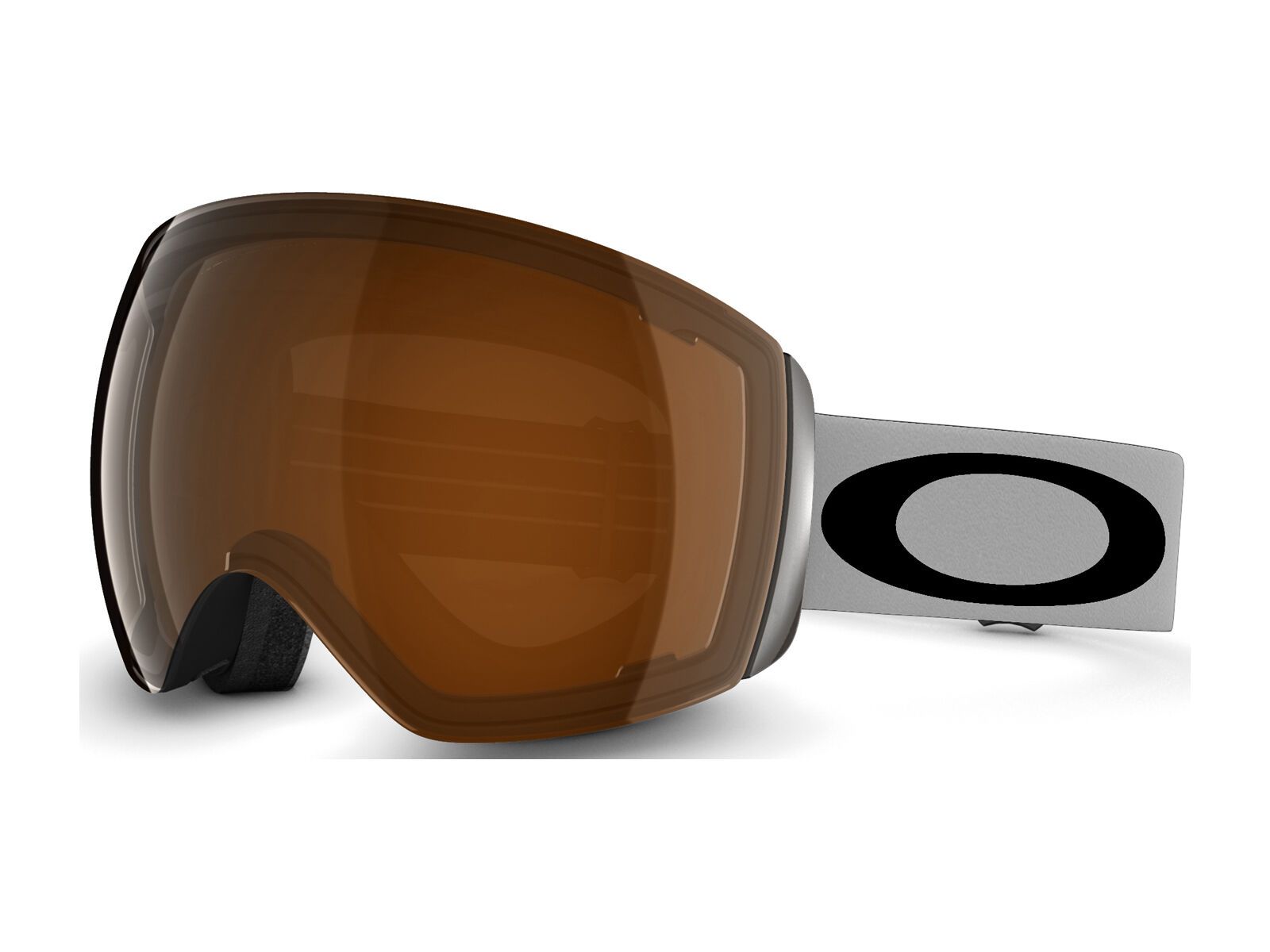 Oakley Flight Deck, Light Grey Black/Black Iridium - Bild 1