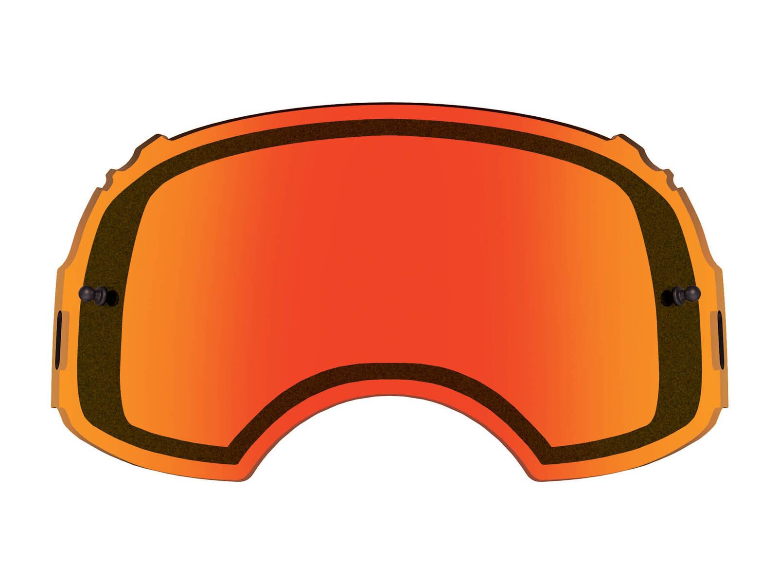 Oakley Airbrake MX Lens, dual persimmon - Bild 1