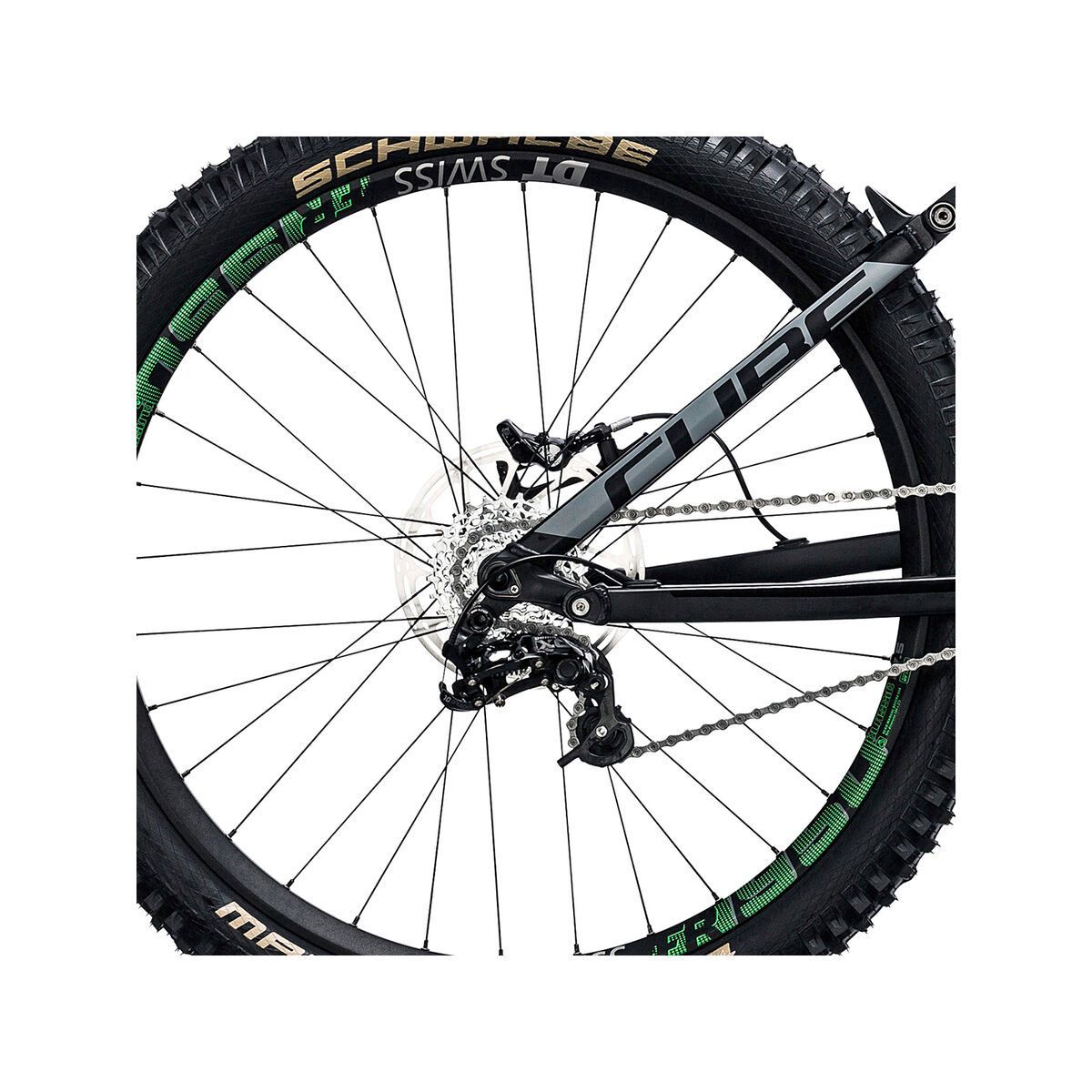 Cube TWO15 HPA Race 27.5, black´n´green - Bild 4