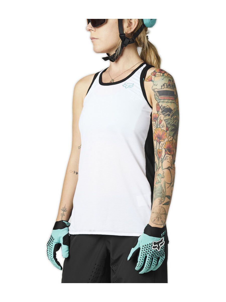 Fox Womens Flexair Tank, white - Bild 3