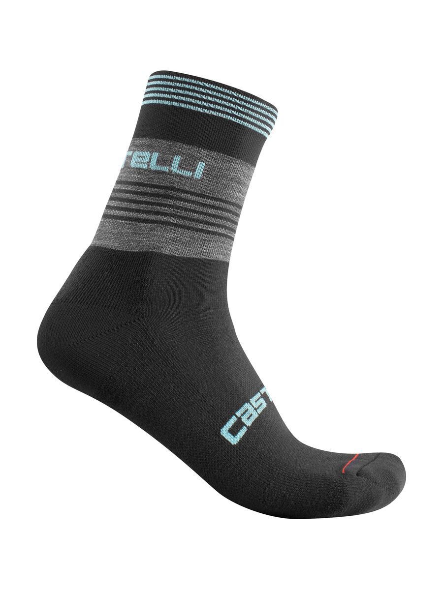 Castelli Linea 15 Sock, dark gray celeste - Bild 1