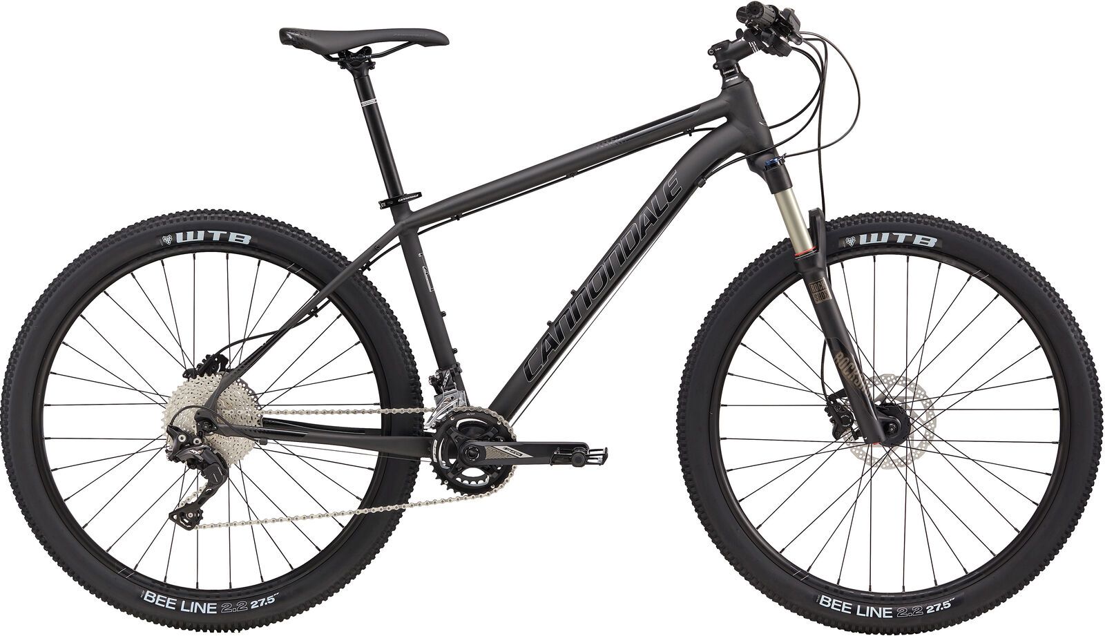 Cannondale Trail 1 27.5, matte nearly black w/ gloss jet black and fine silver - NBL - Bild 1