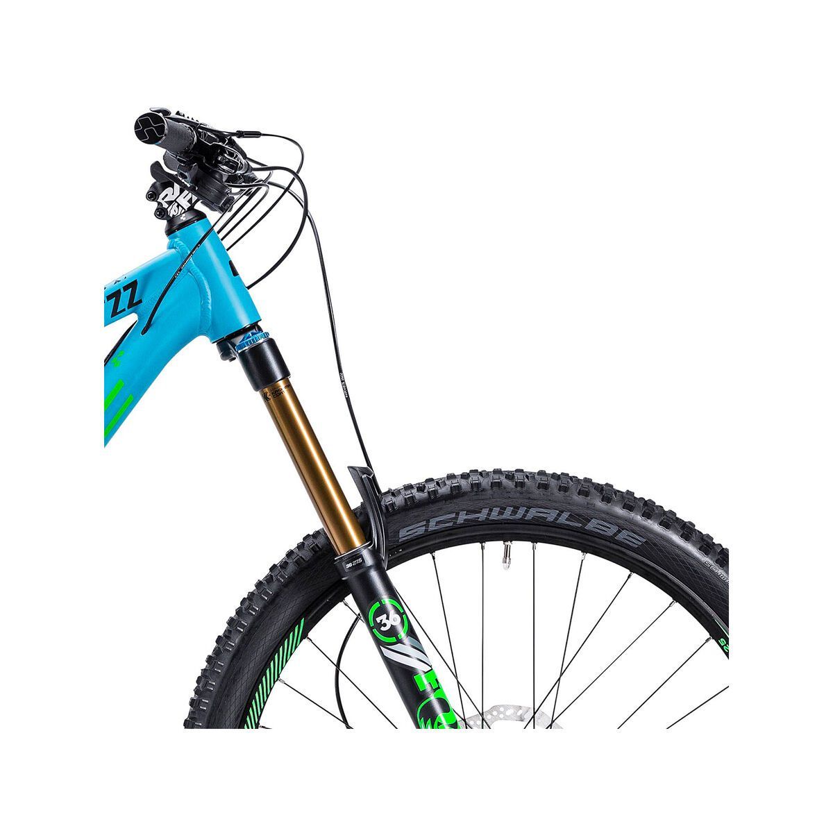 Cube Fritzz 180 HPA Race 27.5, blue/black - Bild 5