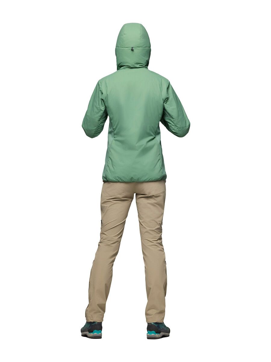 Norrona femund thermo60 Zip Hood W's, dark ivy - Bild 5