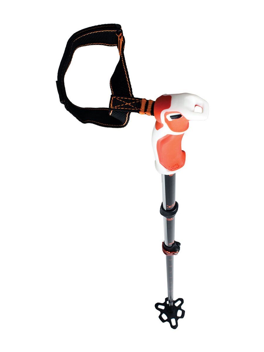 G3 Via Carbon Poles Long (115-145 cm), black/white - Bild 2