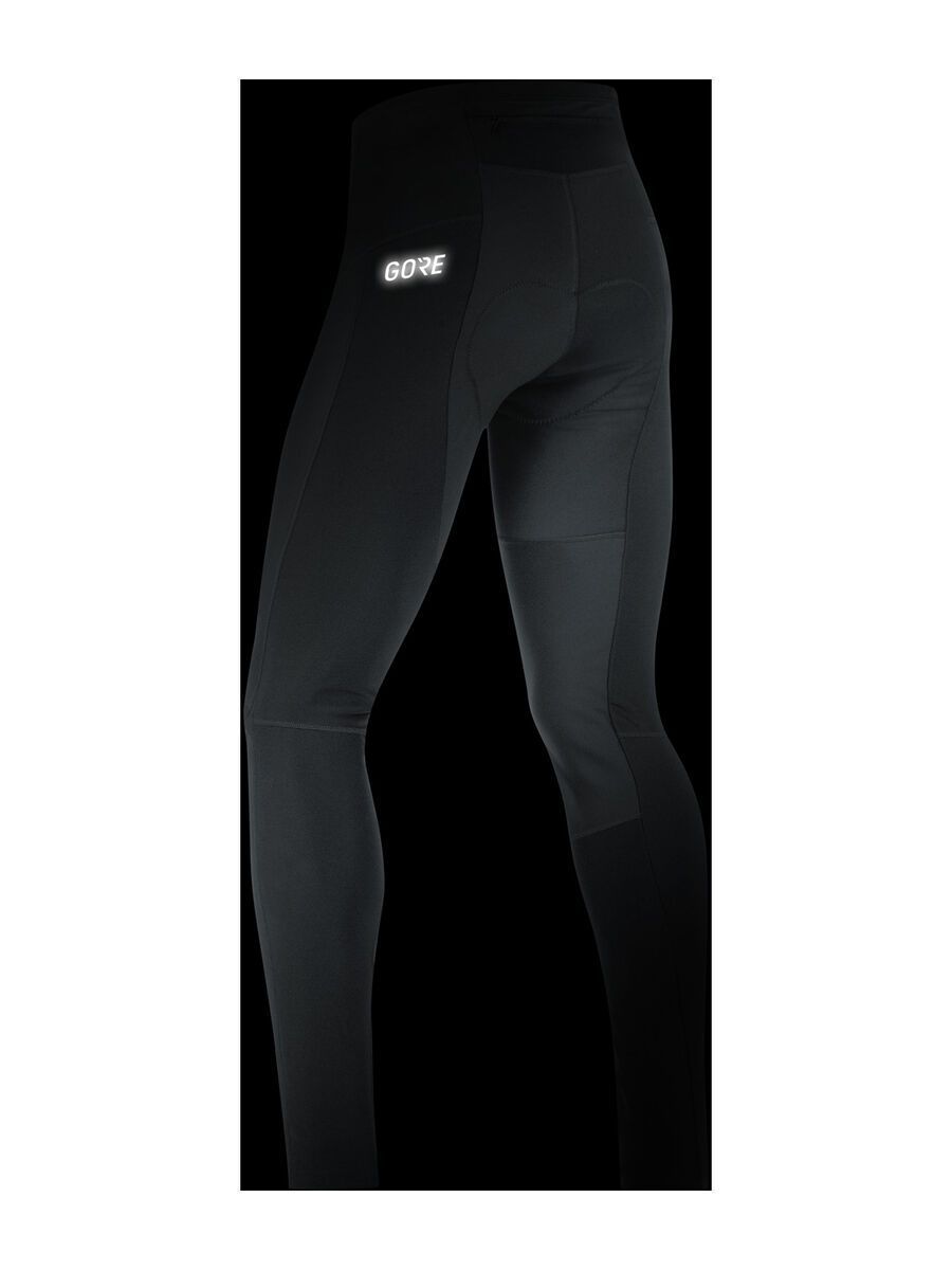GOREWEAR C3 Partial Gore Windstopper Tights+, black - Bild 5