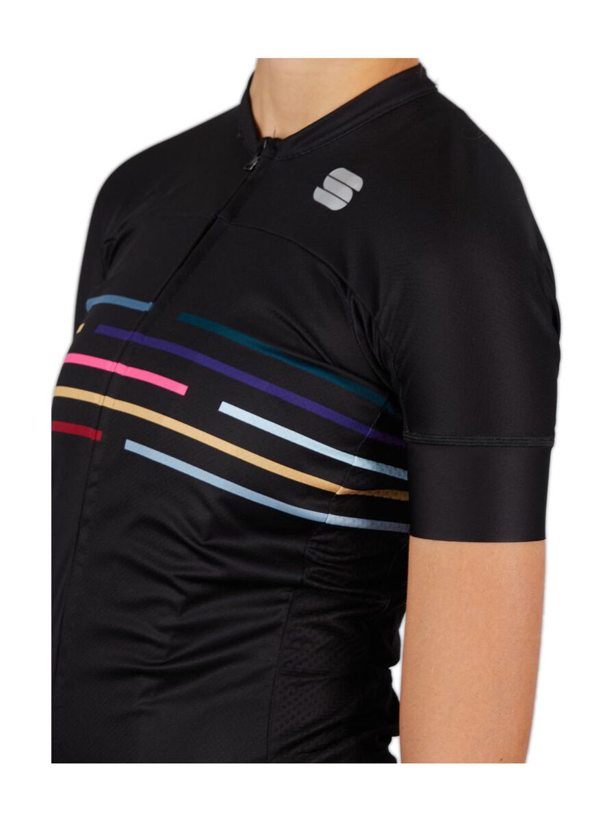 Sportful Vélodrome W Short Sleeve Jersey, black - Bild 4
