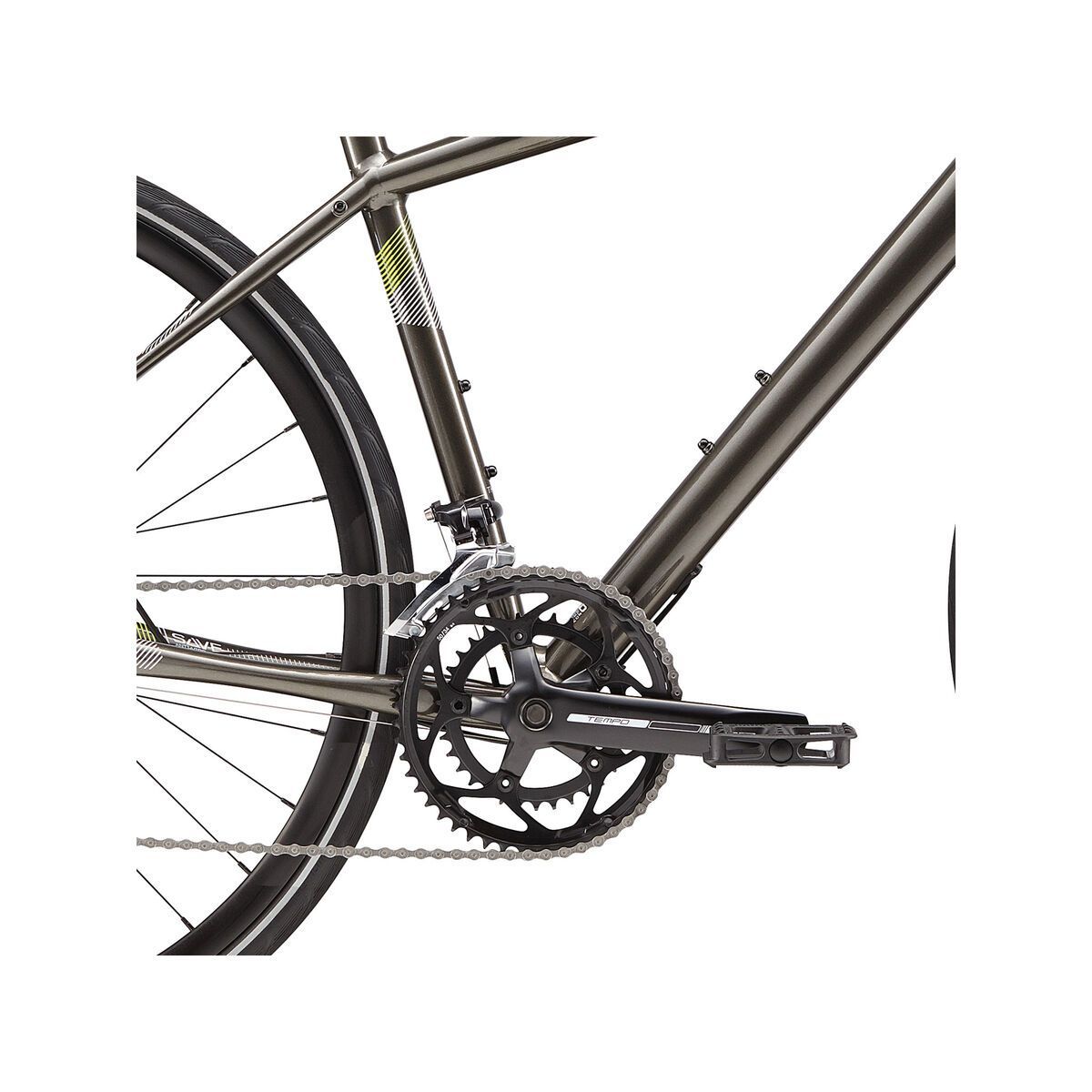 Cannondale Quick 3 Disc, antracite w/ volt and cashmere, reflective detail, gloss - ANT - Bild 3