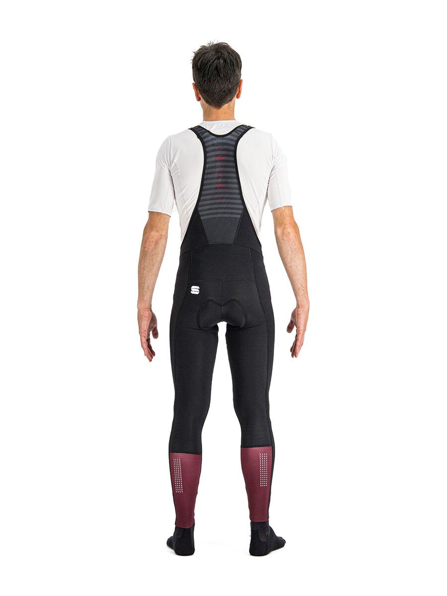 Sportful Classic Race Bibtight, black red wine - Bild 2
