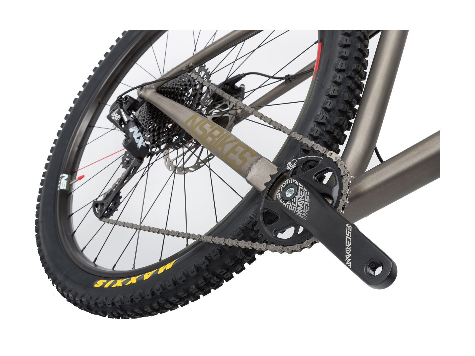 NS Bikes Eccentric Alu 29, raw/armygreen - Bild 7