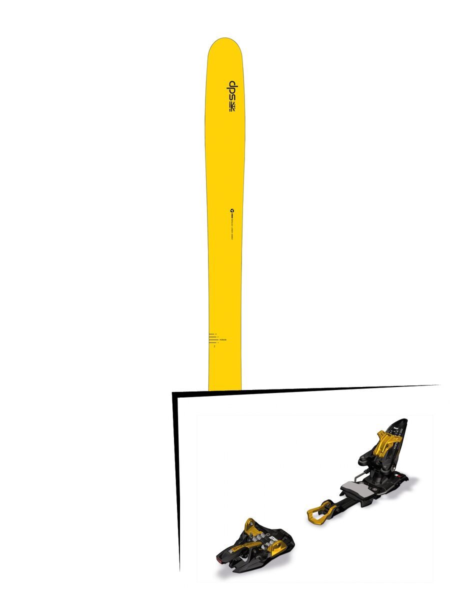 DPS Skis Set: Wailer 112 RP2 Hybrid 2016 + Marker Kingpin 10 - Bild 1