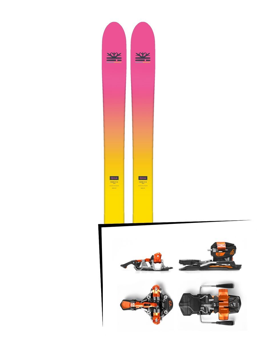 Set: DPS Skis Yvette 112 RP2 Foundation 2018 + G3 Ion 12 - Bild 1