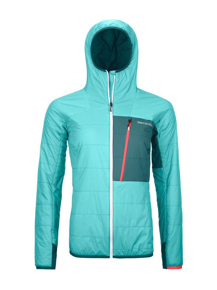 Ortovox Swisswool Piz Duan Jacket W, ice waterfall - Bild 1