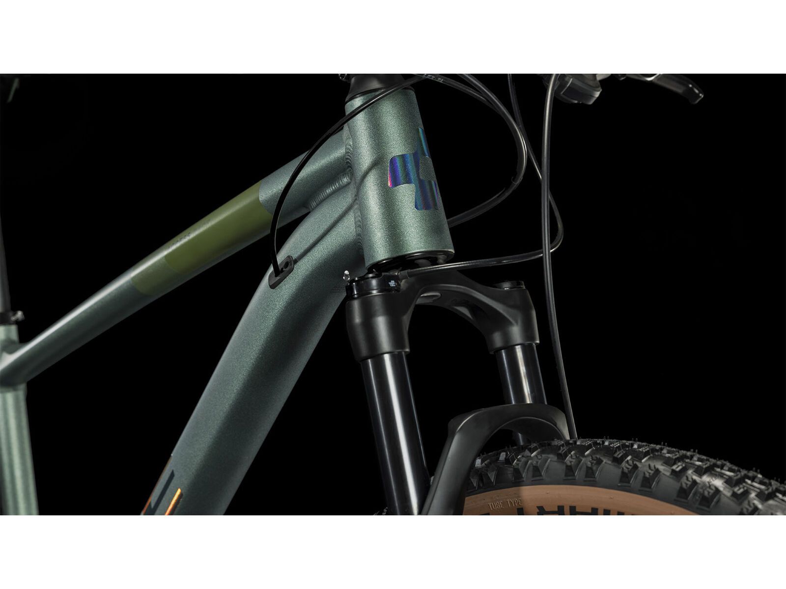 Cube Access WS Race 27.5, sparkgreen´n´olive - Bild 5