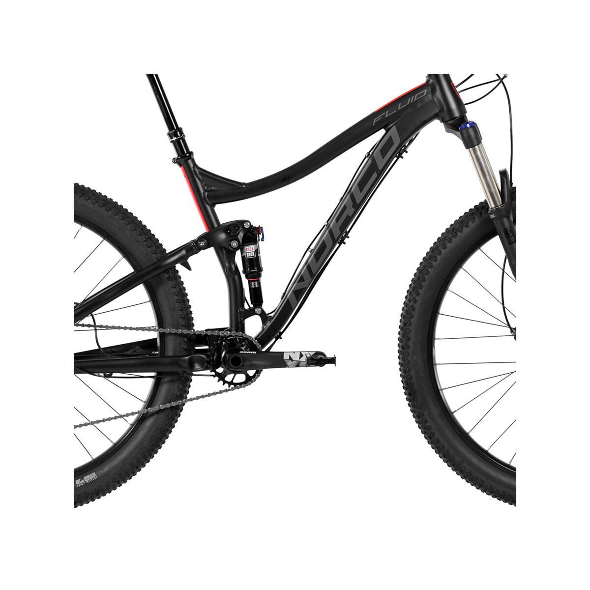 Norco Fluid FS+ 7.1, black/red - Bild 3