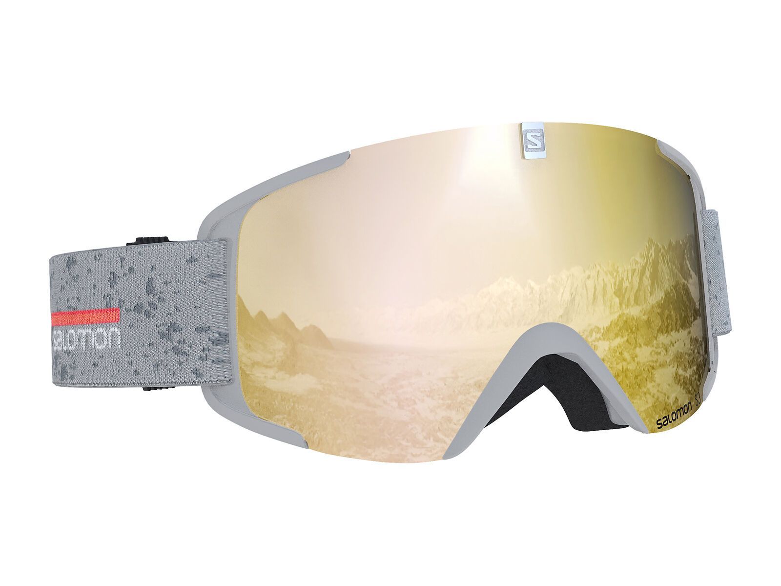 Salomon XView, white matt/Lens: multilayer bronze - Bild 1
