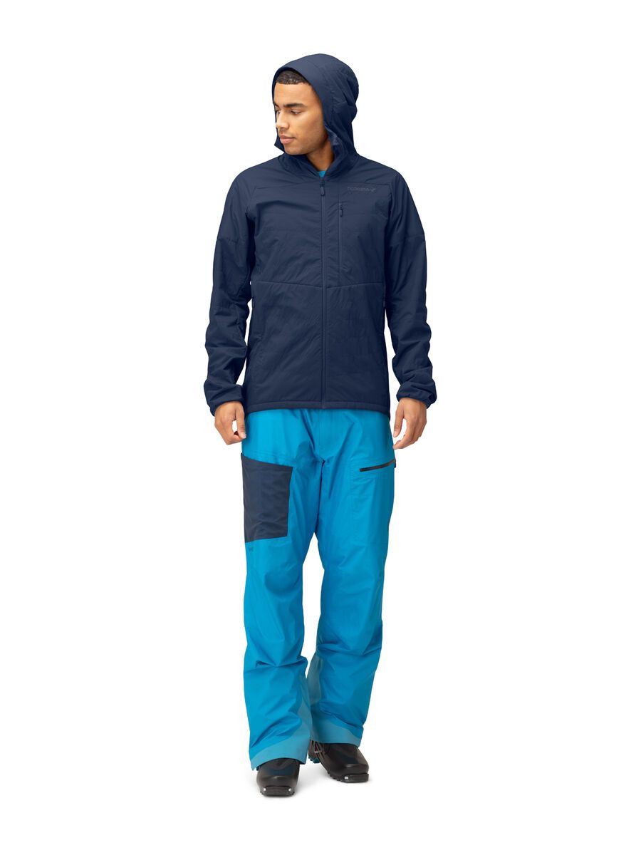 Norrona lyngen Alpha100 Zip Hood M's, indigo night - Bild 3