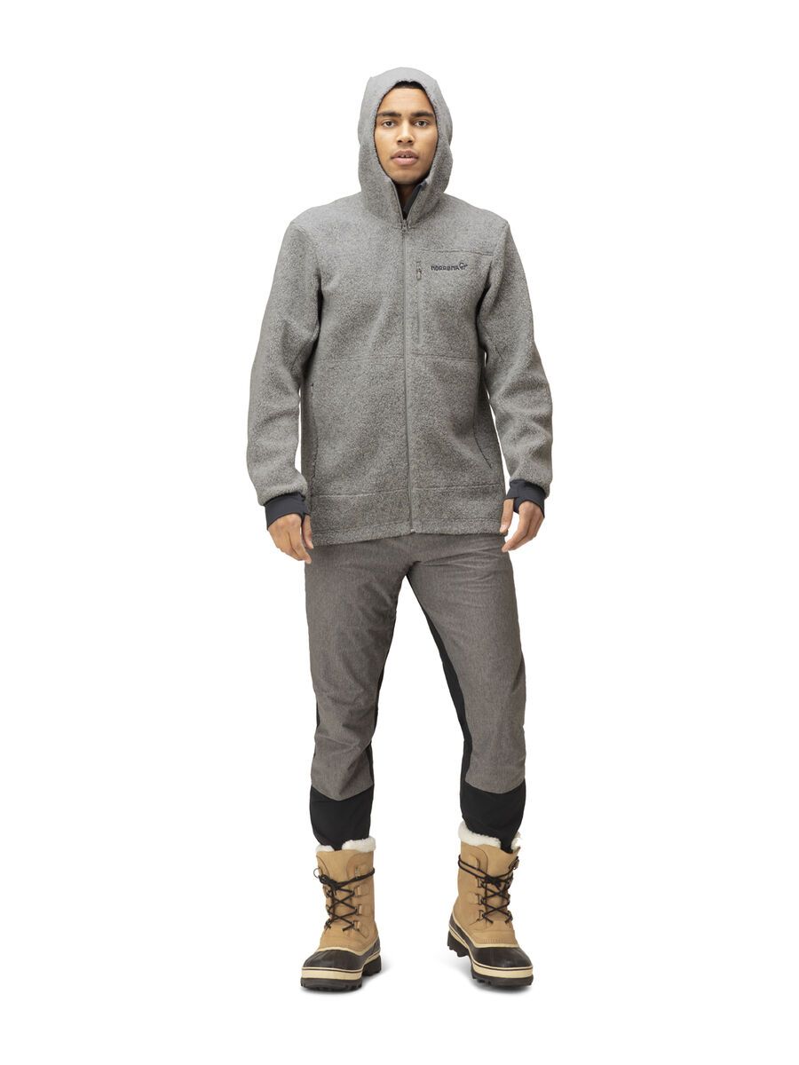 Norrona Norrøna warmwool3 Hood M's, drizzle - Bild 3