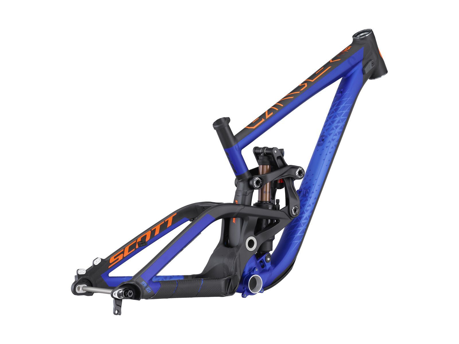Scott Gambler 710 Rahmen, black/blue/orange - Bild 1