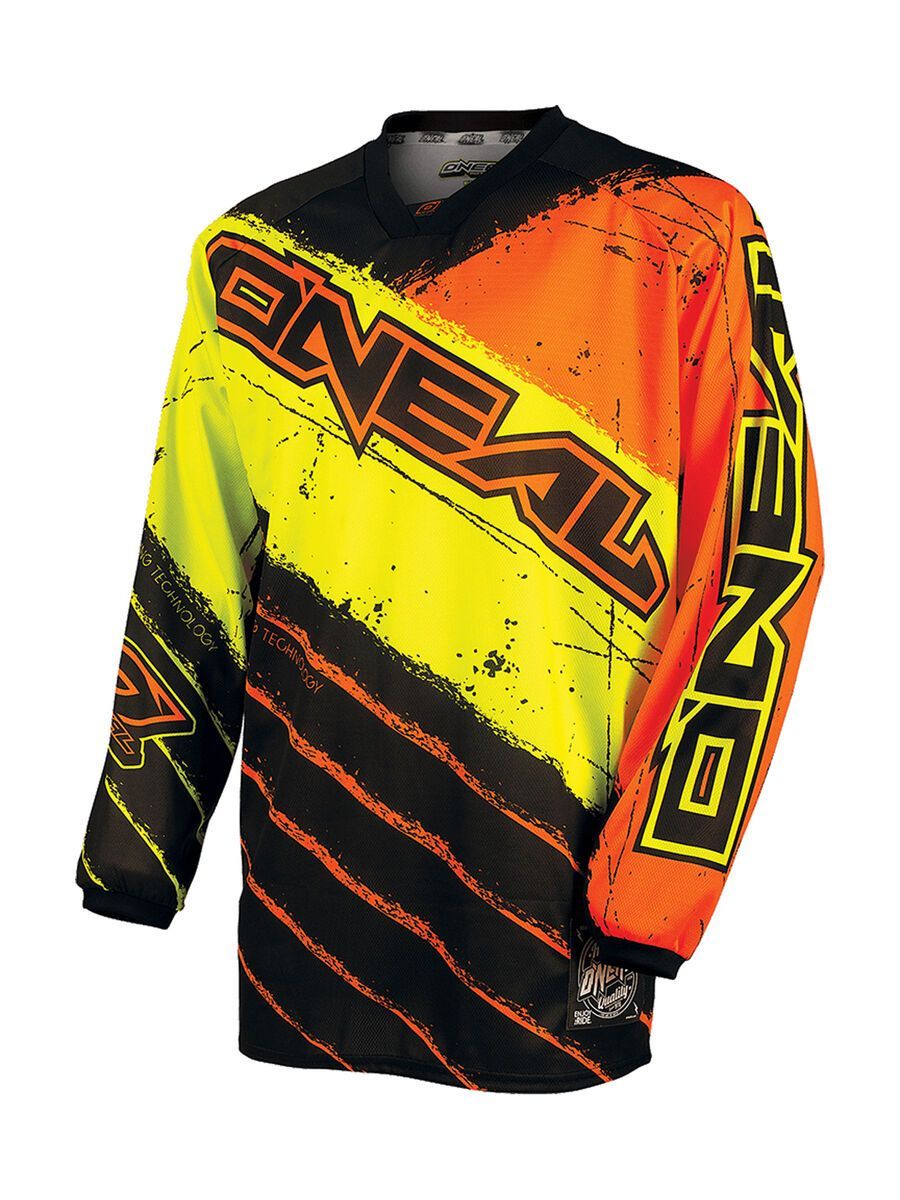 ONeal Mayhem Jersey Revolt, black/orange - Bild 1