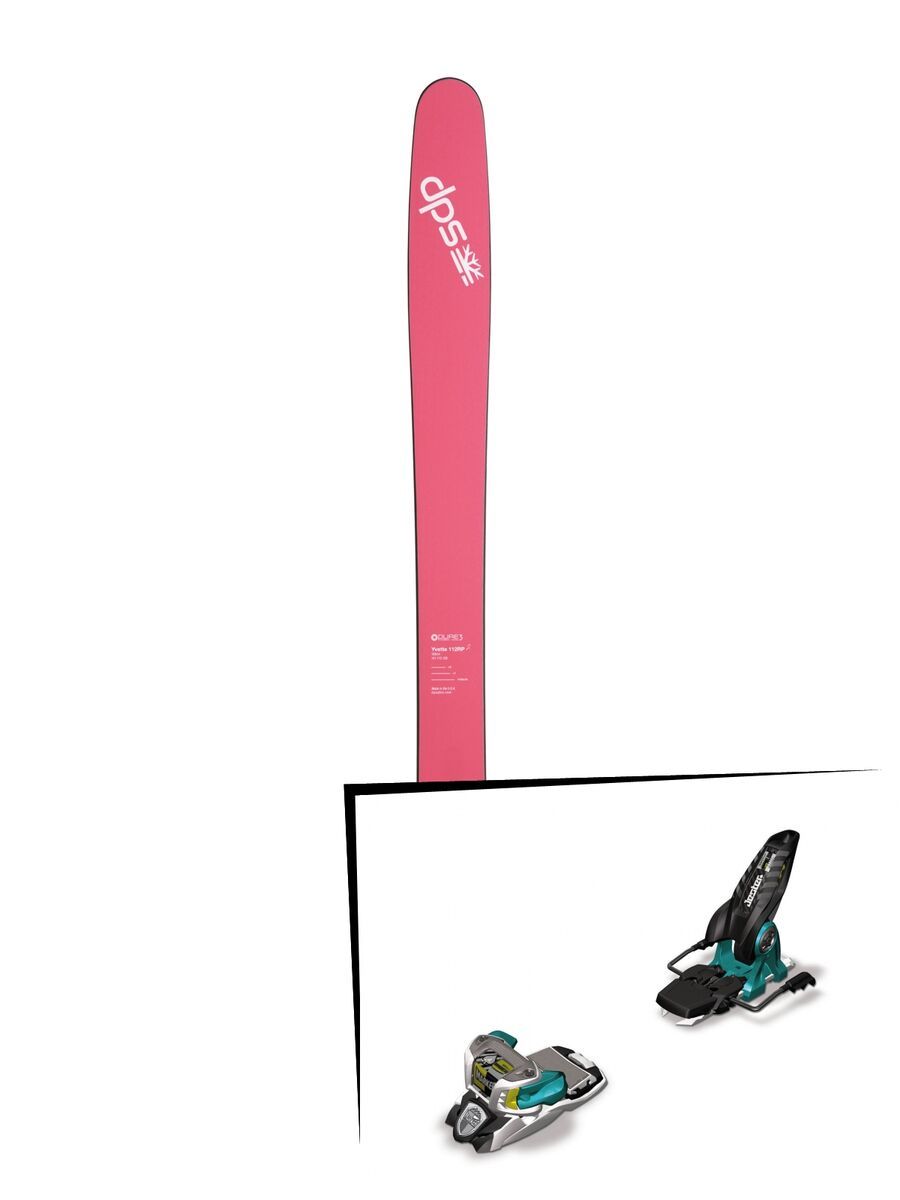 Set: DPS Skis Yvette 112 RP2 2017 + Marker Jester 16 (377329) - Bild 1
