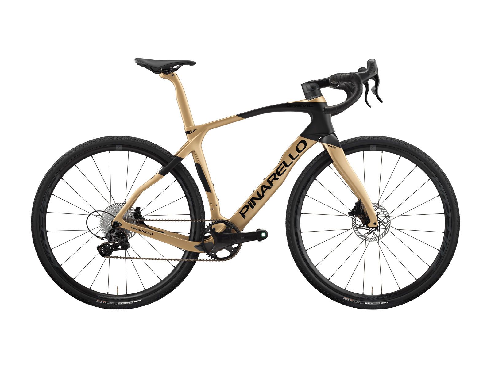 Pinarello Grevil F Ekar 1x13 / Fulcrum Rapid Red 500 DB - 700C, champagne - Bild 1