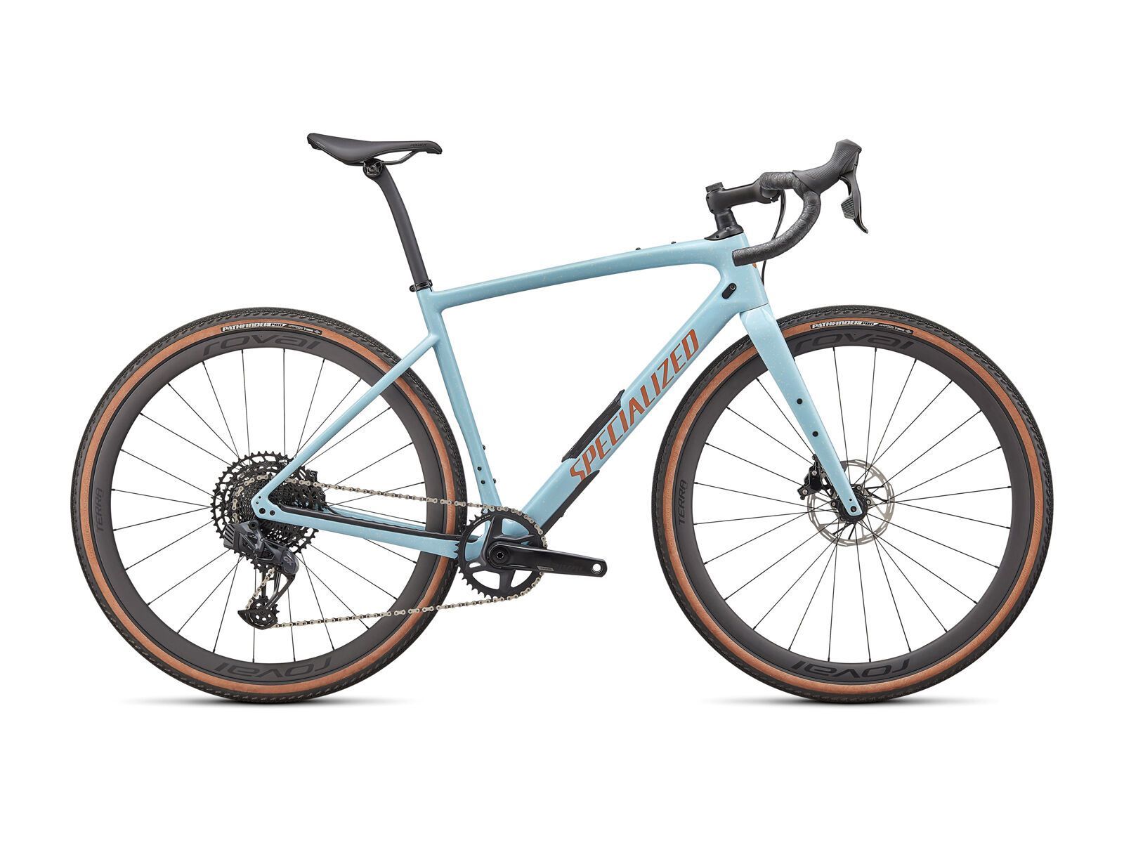 Specialized Diverge Expert Carbon, gloss arctic blue/sand speckle/terra cotta - Bild 1