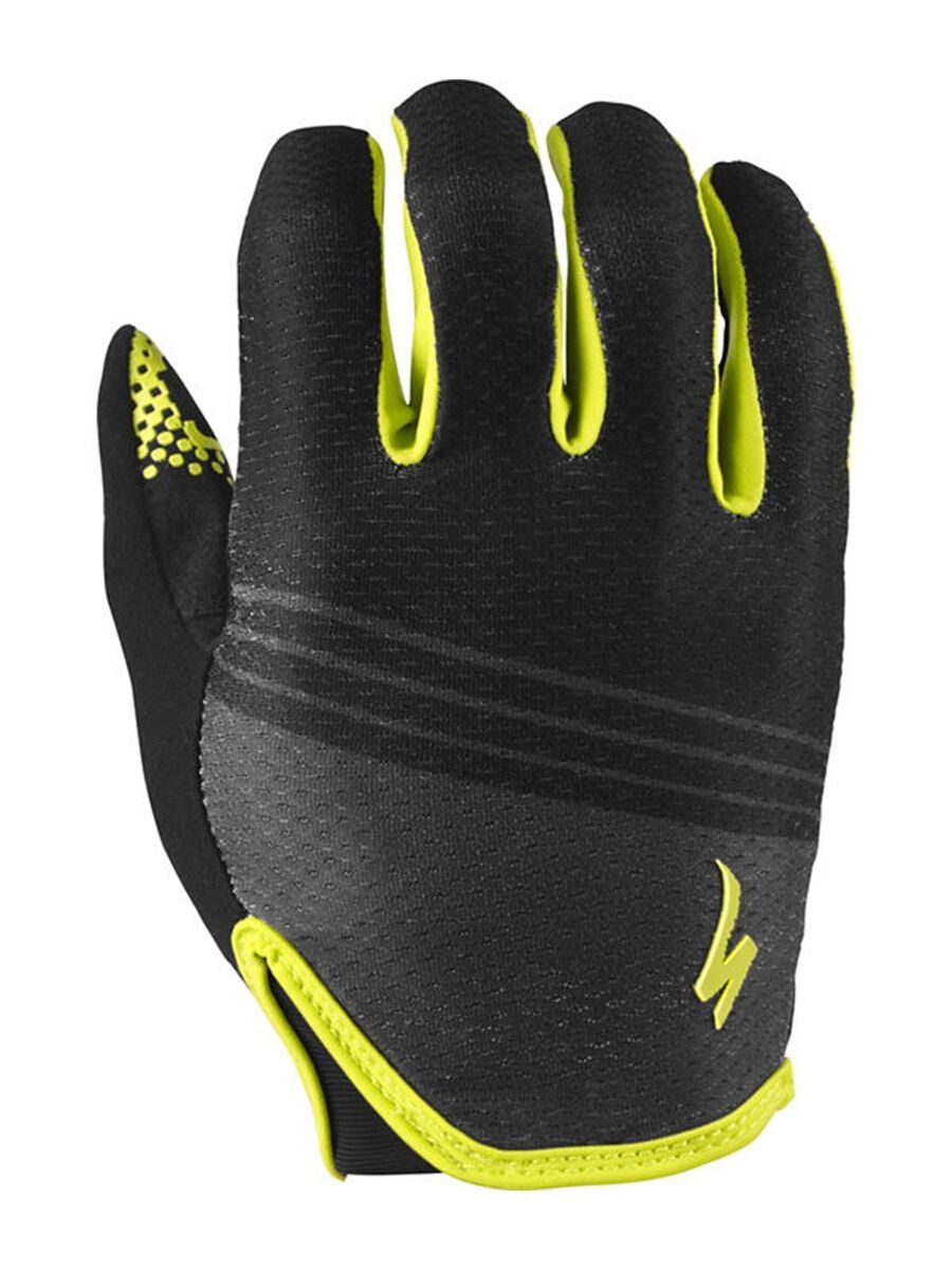 Specialized Body Geometry Grail Long, Black/Hyper Green - Bild 1