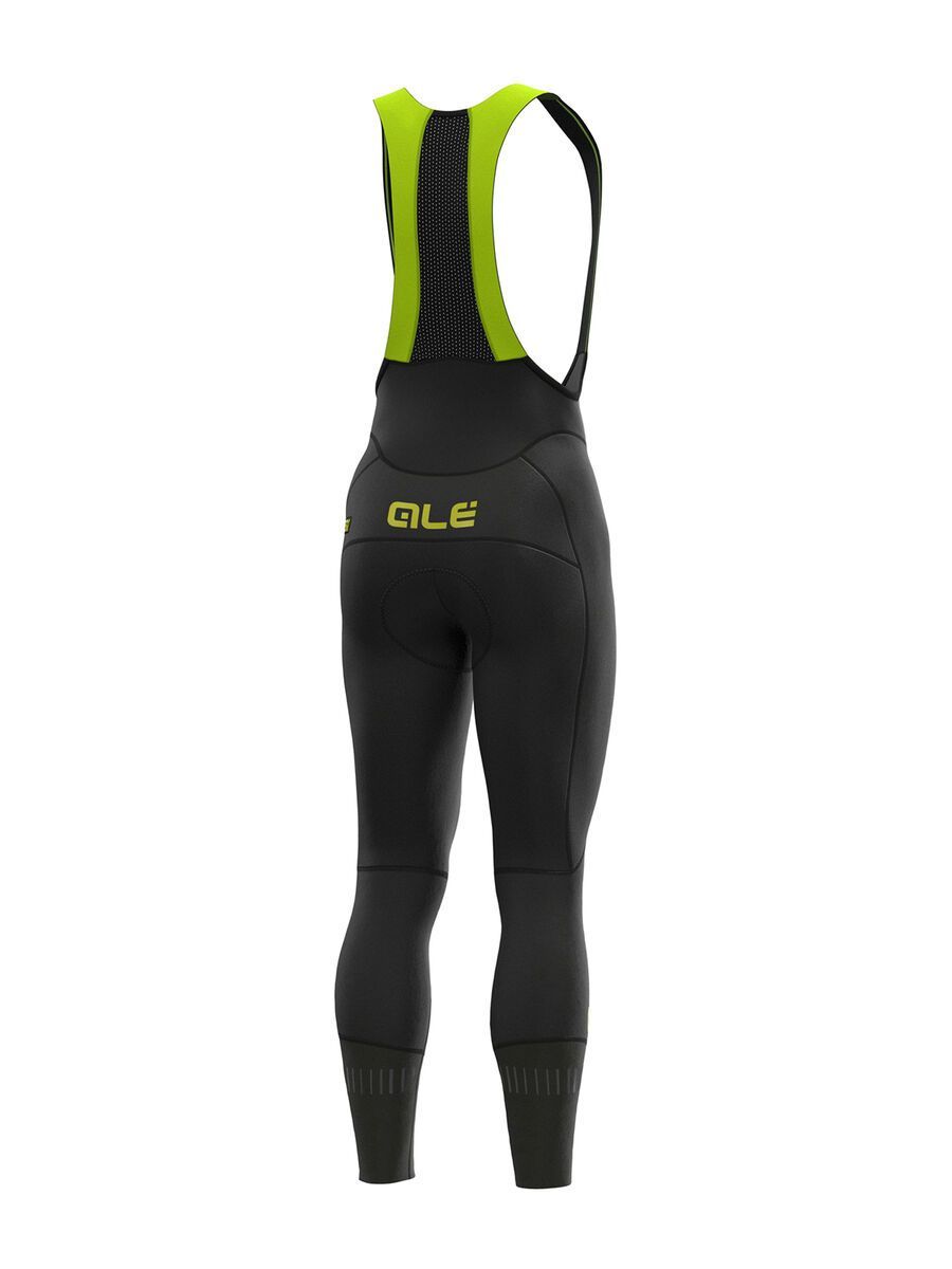 Ale Clima Be-Hot Bibtights, nero-glofluo/blackfluoyellow - Bild 2