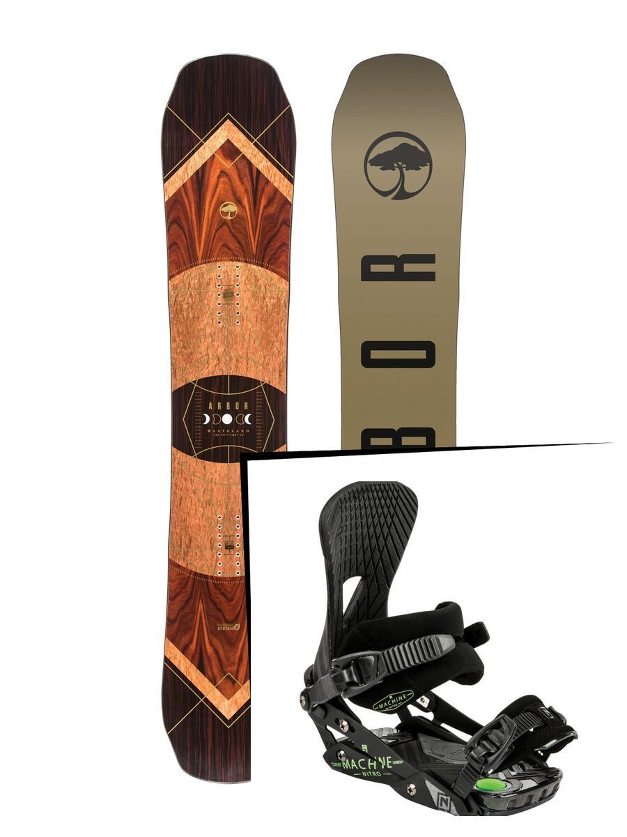 Set: Arbor Wasteland 2017 + Nitro Machine (1168136S) - Bild 1