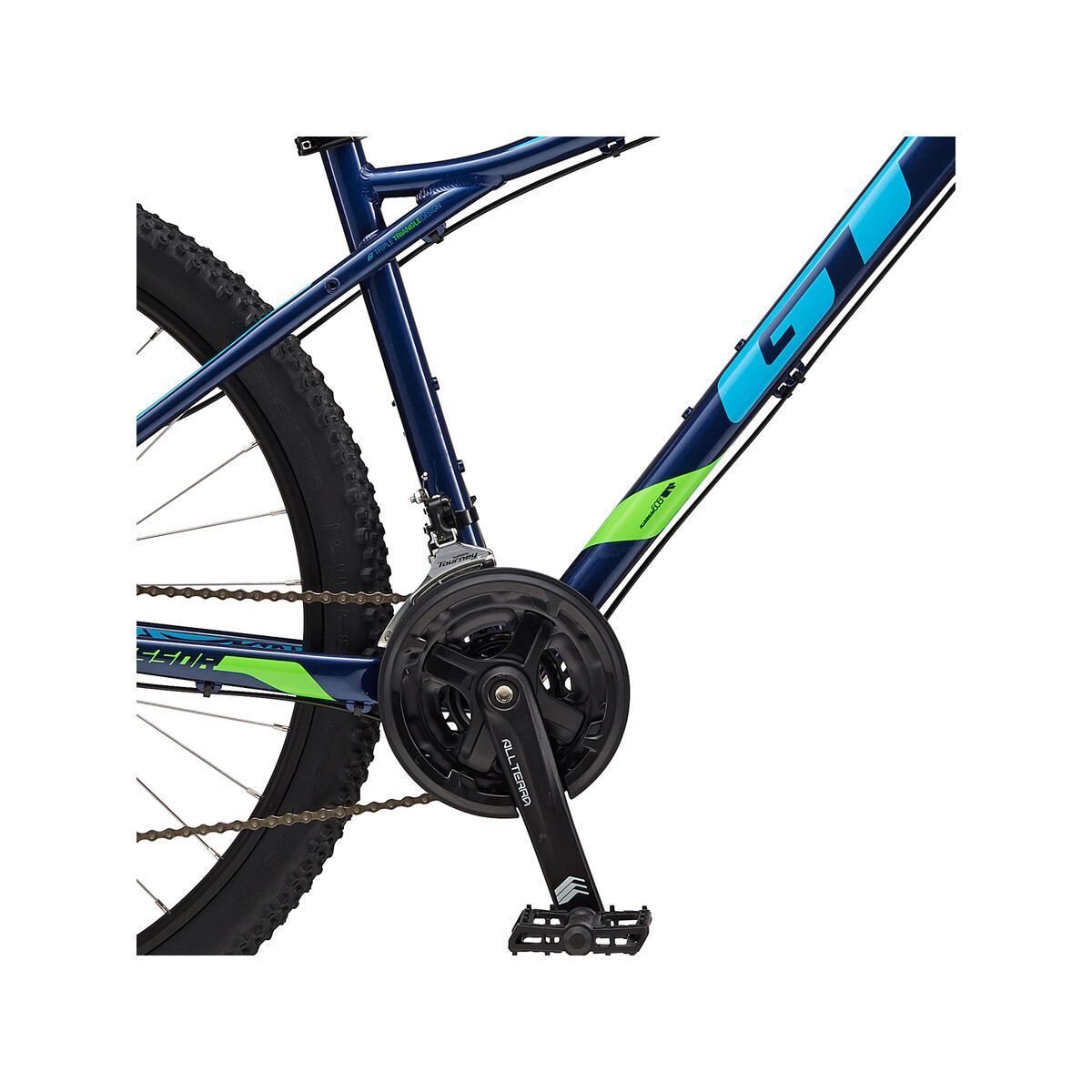 GT Aggressor Comp, deep navy & process cyan - Bild 3