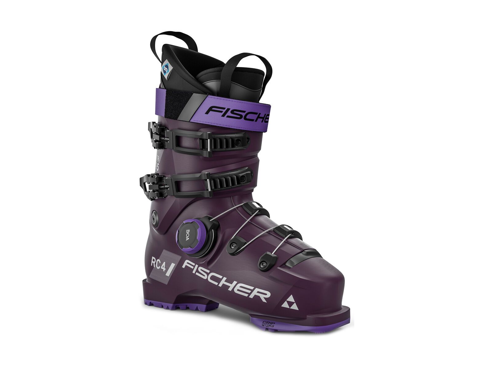 Fischer XTR RC4 95 MV BOA GW, wineberry/wineberry - Bild 2