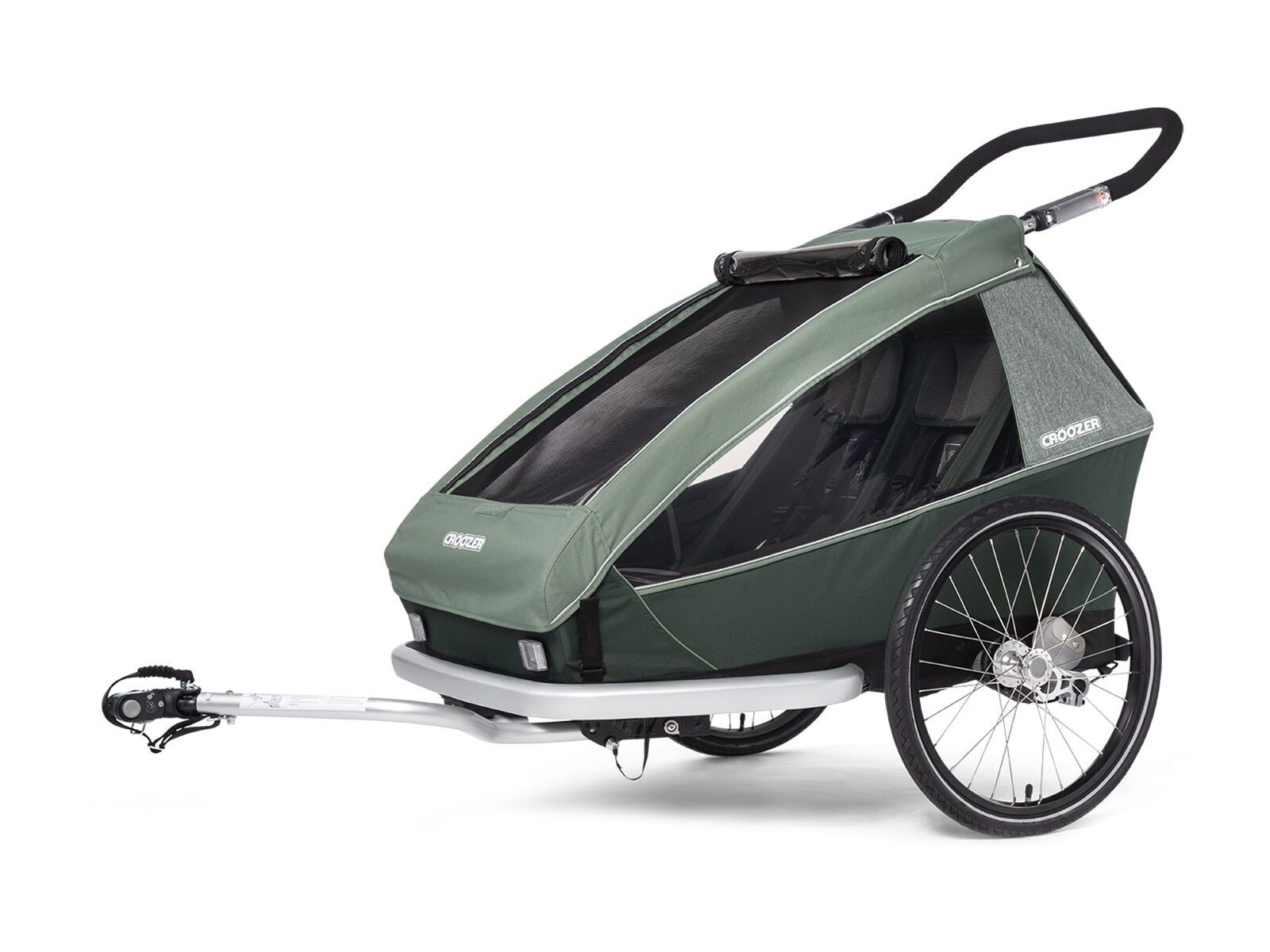 Croozer Kid Vaaya 2, jungle green - Bild 1