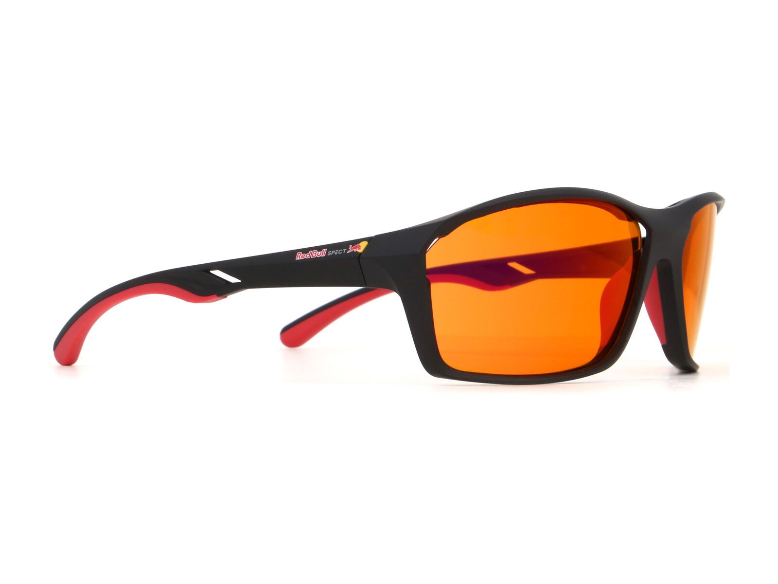 Red Bull Spect Eyewear Drill, Orange-Red Mirror / matt black - Bild 1