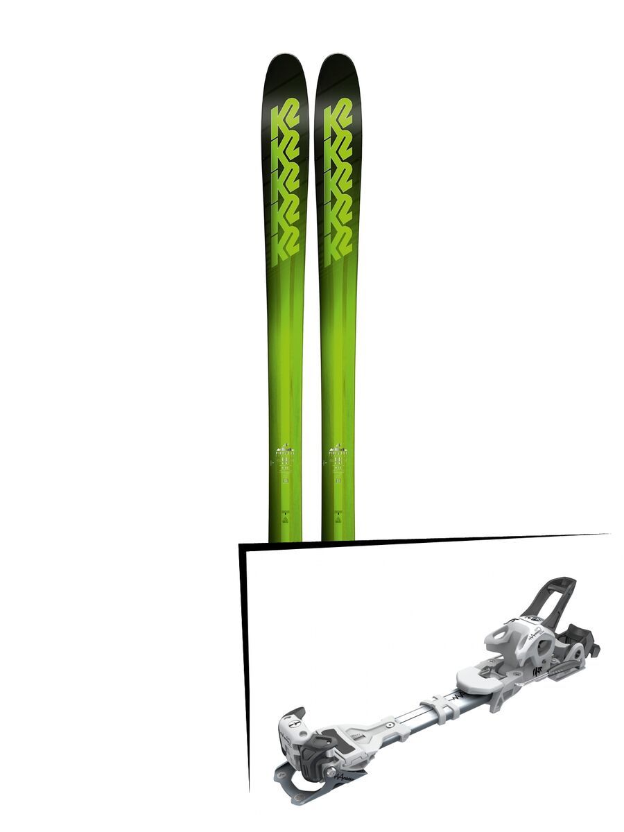 Set: K2 SKI Pinnacle 95 2018 + Tyrolia Ambition 12 AT solid white black - Bild 1