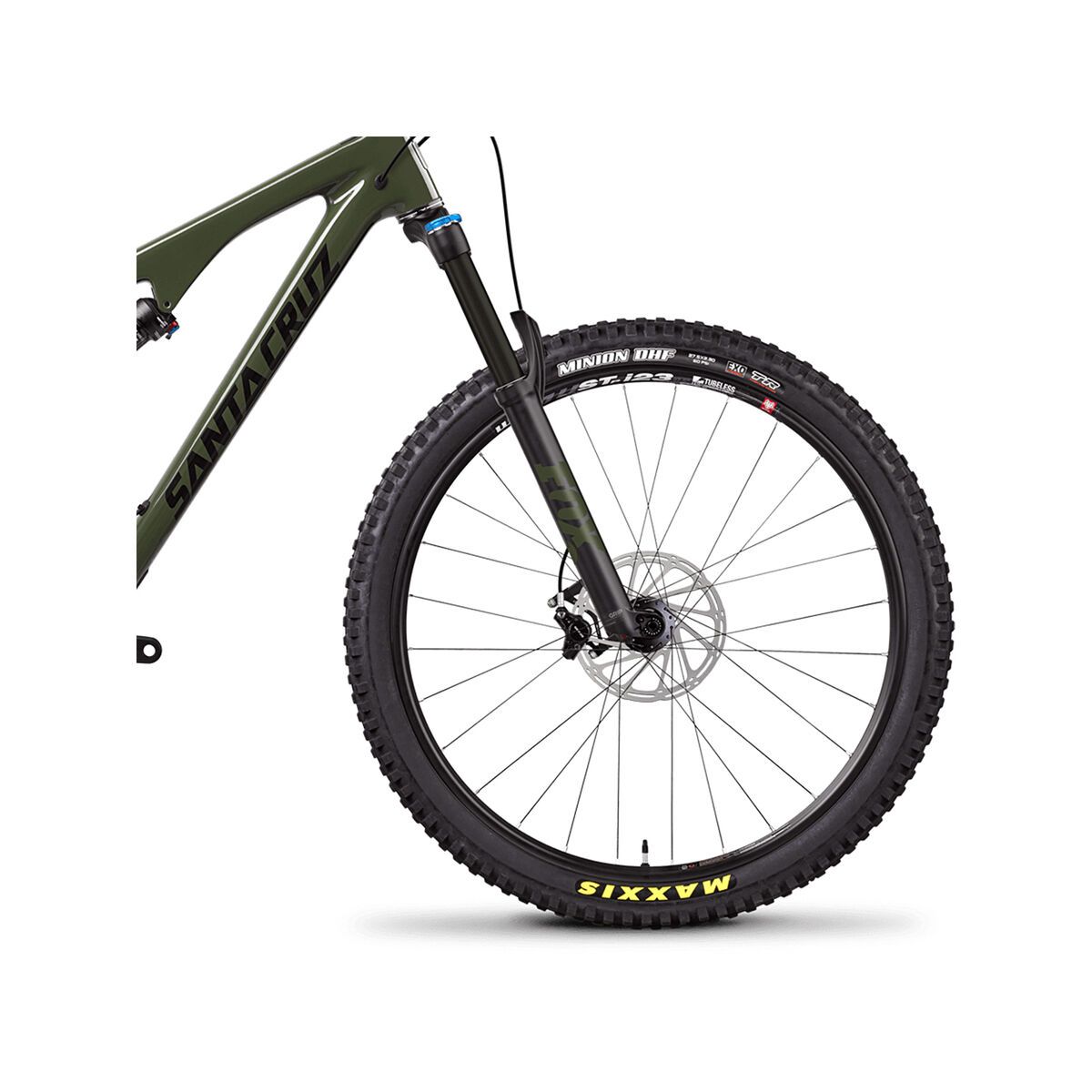 Santa Cruz Bronson C R, gloss olive and black - Bild 3