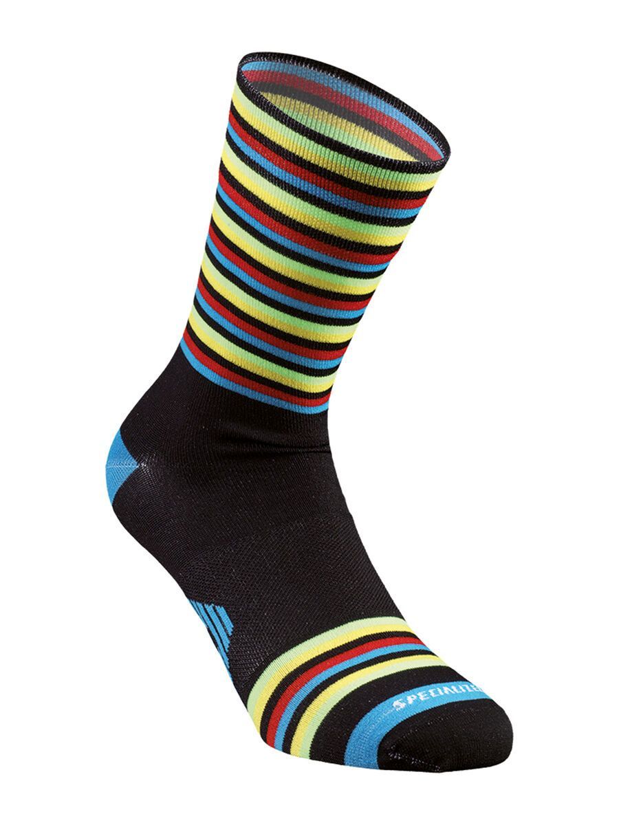 Specialized Full Stripe Summer Sock, black/turquoise - Bild 1