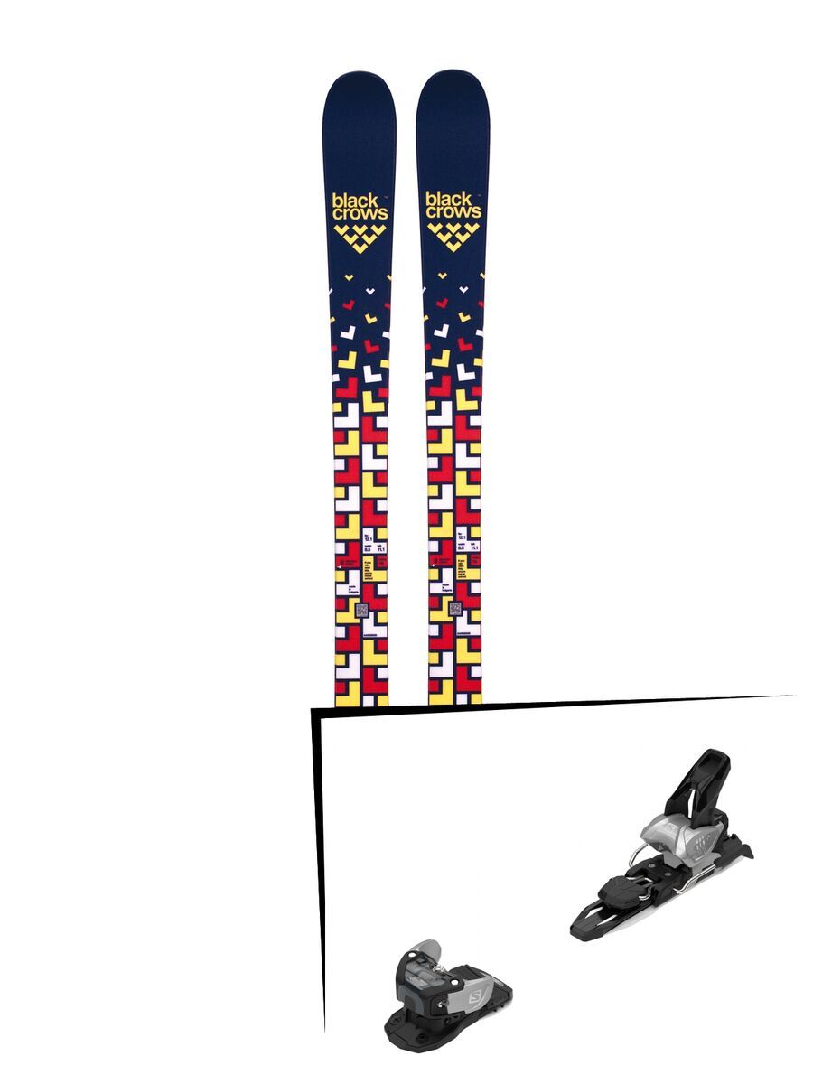 Set: Black Crows Junius 2018 + Salomon Warden MNC 11 silver/black - Bild 1