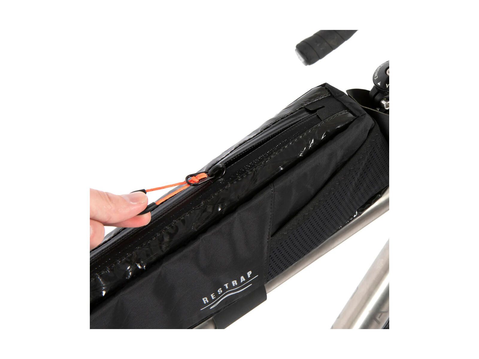 Restrap Race Top Tube Bag - 2 L, black - Bild 6