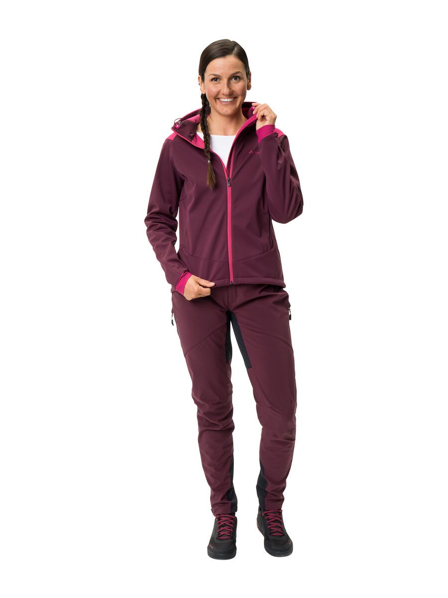 Vaude Women's Qimsa Softshell Jacket, cassis - Bild 5