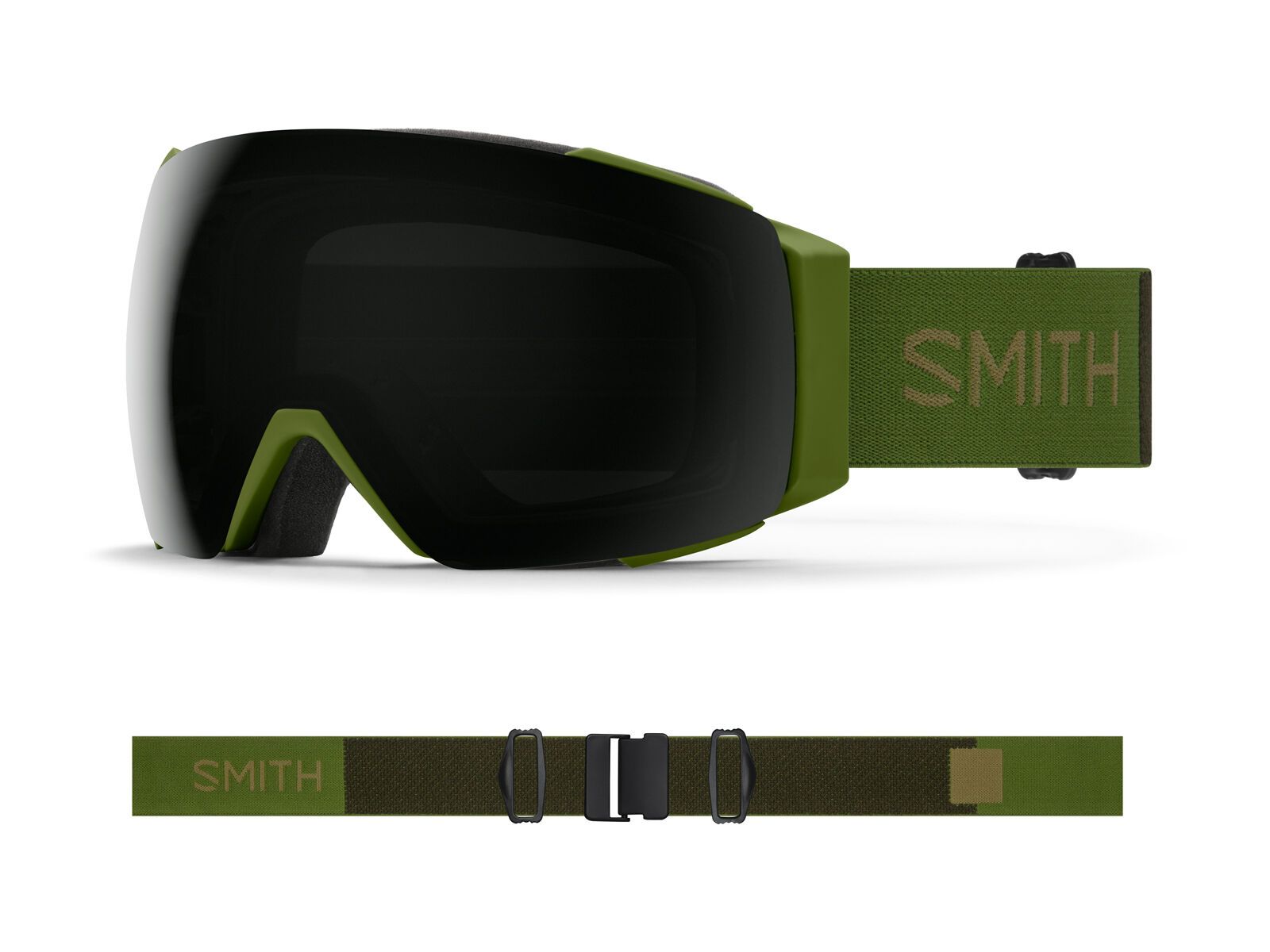 Smith I/O Mag - ChromaPop Sun Black + WS, olive - Bild 3