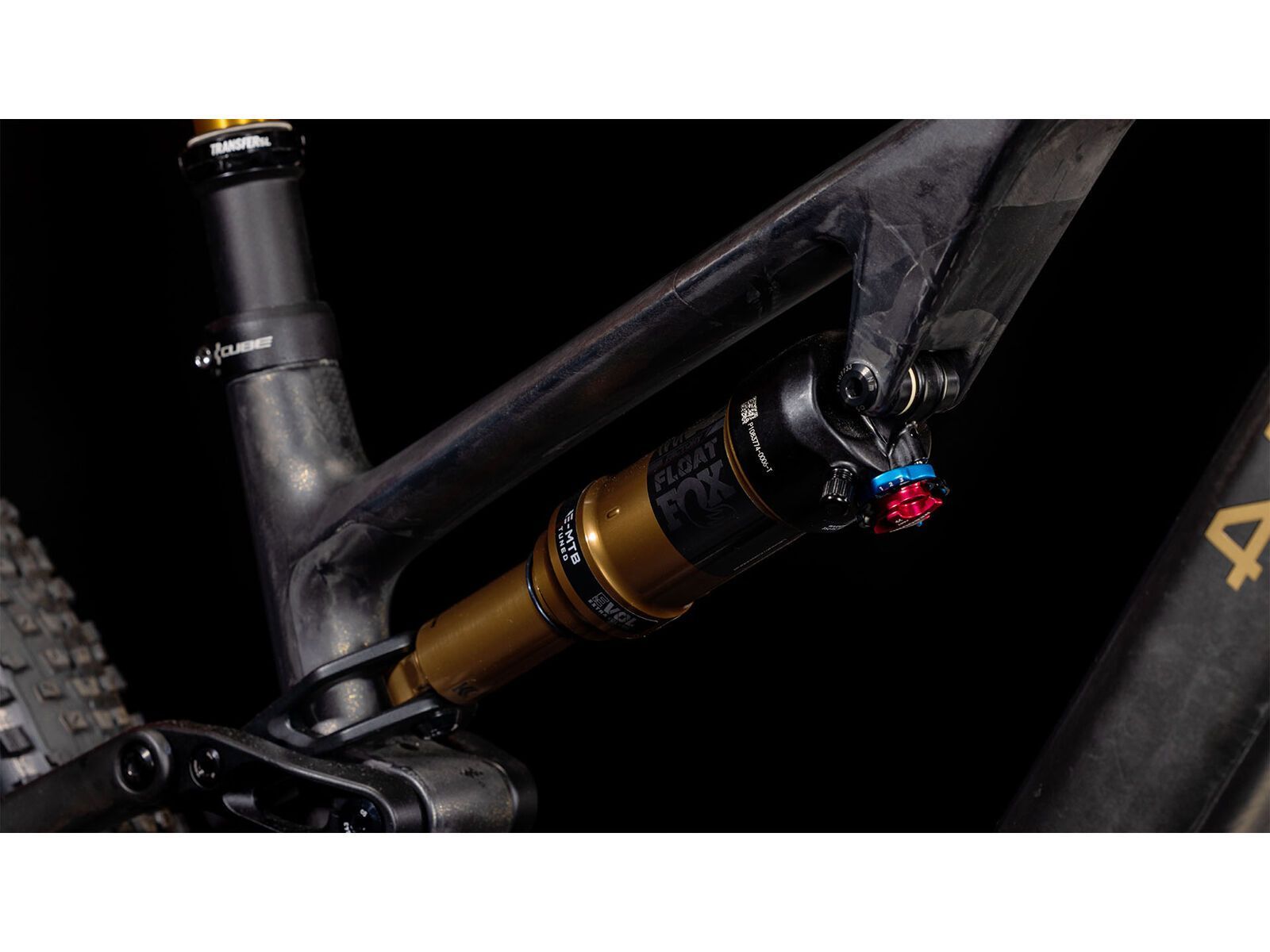 Cube AMS Hybrid One44 C:68X SLT 400X 29, carbon´n´golddust - Bild 5