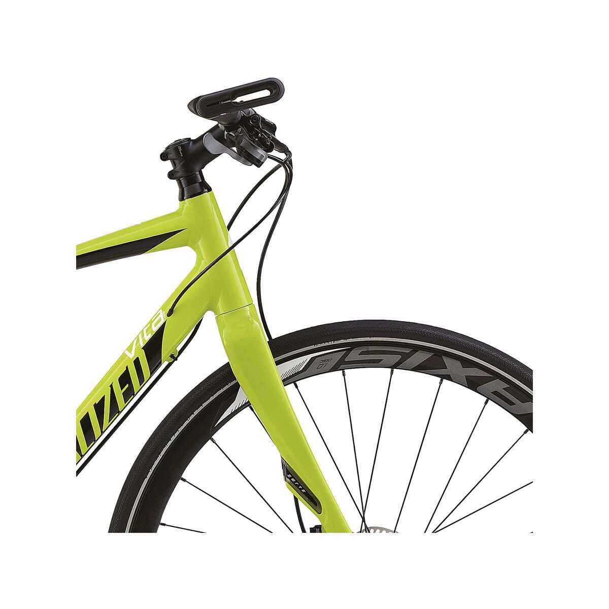 Specialized Vita Comp Disc, Gloss Hyper Green/Black/White - Bild 5