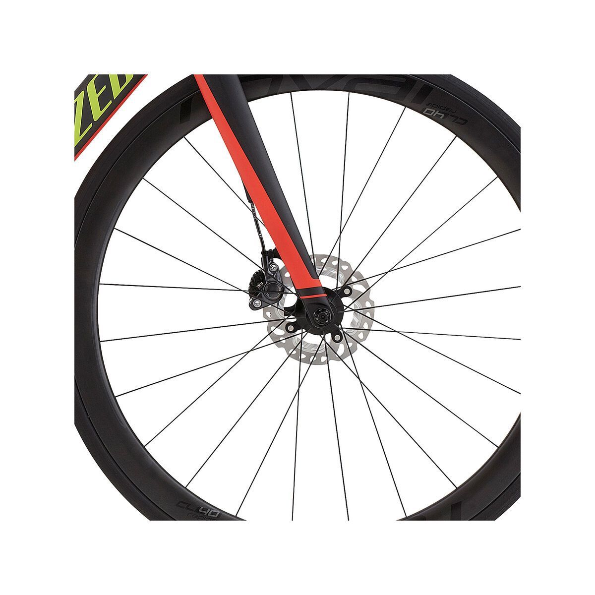 Specialized Tarmac Expert Disc Race, satin carbon/red/hyper - Bild 2